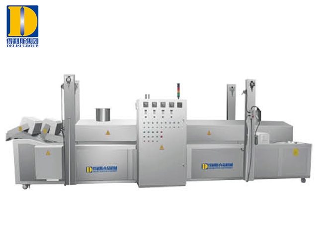 網帶式油炸流水線（電、導熱油）